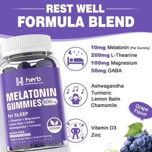Gomitas de melatonina OEM, vitaminas para apoyar el sueño, vitaminas personalizables para mejorar la calidad del sueño - Product Image 4