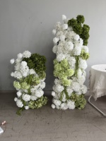 L-R344 la décoration florale artificielle la plus populaire pour arche de gâteau personnalisée, toile de fond pour mariage, demande en mariage, fête, Saint-Valentin