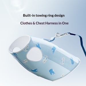Rompi Pendingin Anjing Peliharaan Anti Panas, Berbahan Mesh Bernapas dengan Cetakan Penuh dan Topi untuk Anjing Kecil & Besar - Product Image 5