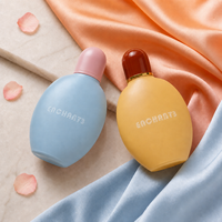Flacon de parfum de luxe personnalisé en verre vide de 120 ml avec logo imprimé en couleur et sertissage, vente en gros par le fabricant Anding