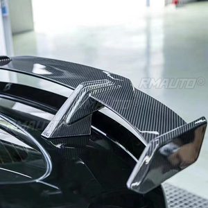 สปอยเลอร์หลังคาร์บอนไฟเบอร์แท้ทรง MP GT สำหรับ AUDI RS S A3 A4 A5 A6 B8 B8.5 B9 B9.5 Sportback - Product Image 5