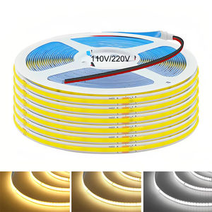 High Voltage 110V 220V Driverless Cuttable <b>Led</b> Light Tape <b>Driver</b>-Free <b>LED</b> Cob Strip Lights for Shopping Mall Home Decorations - Product Image 6
