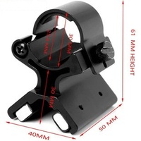 Base Ajustable de Doble Altura para Equipo Óptico, Soporte Fijo Antideslizante para Exteriores, Equipo de Observación de Campo de Aleación de Aluminio