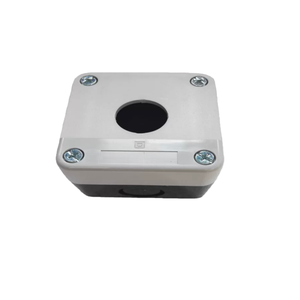 Station de commande XACA201, poignée pistolet XAC-A, <span class=keywords><strong>2</strong></span> boutons poussoirs, 1 arrêt d'urgence - Product Image 1