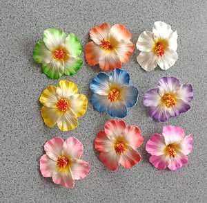 Hibiscus – diadème en mousse Eva KN-hf076s, choix <span class=keywords><strong>de</strong></span> cheveux, fleurs hawaïennes, choix d'oreille pour Hula Girl, soirée dansante, guirlande florale quotidienne - Product Image 3