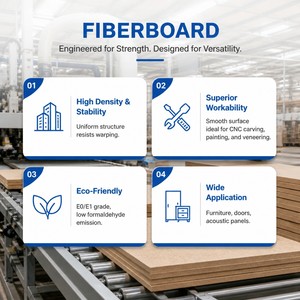 Panneaux de fibres E0 de haute qualité pour modèles et gabarits architecturaux, panneaux de fibres 4x8 18mm 9mm, panneaux MDF <span class=keywords><strong>Egger</strong></span>, panneaux MDF ondulés, panneaux MDF en <span class=keywords><strong>bois</strong></span> - Product Image 5