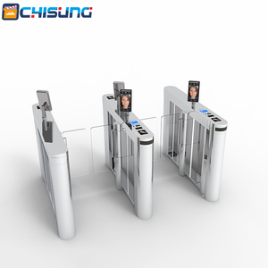 Chisung sang trọng điện tử NFC RFID thẻ truy cập tự động baffle cổng cho người đi bộ tốc độ turnstile - Product Image 6