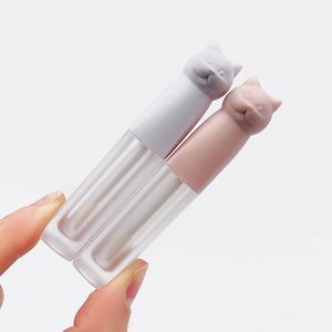 ตลับลิปสติกรูปหมีน่ารักแบบเปล่าขายดี พร้อมโลโก้สั่งทำ วัสดุพลาสติก สำหรับสาวๆ รักความงาม - Product Image 3