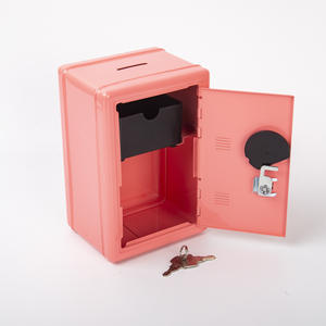 Mini caja fuerte de seguridad de hierro con <span class=keywords><strong>contraseña</strong></span> larga y código de bloqueo, diseño creativo, para guardar llaves y cambio, Cross Border - Product Image 6