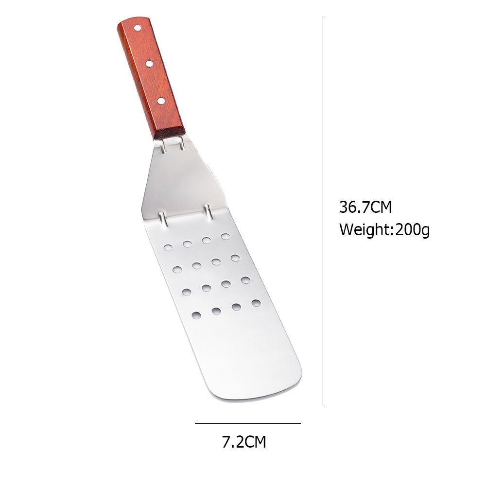 Grill Slotted Espátula-L