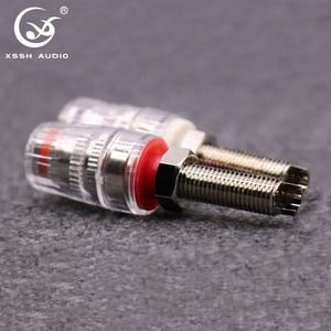 Adaptateur de borne de câble pour haut-parleur <span class=keywords><strong>audio</strong></span> HIFI DIY YIVO XSSH, borne de connexion OEM plaquée rhodium, prise femelle banane - Product Image 5