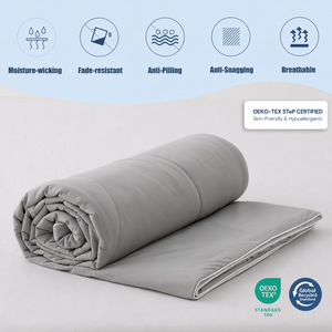 Couverture respirante et douce pour la peau toute saison OEKO-TEX STeP, confortable et légère, couette rafraîchissante pour l'été - Product Image 3