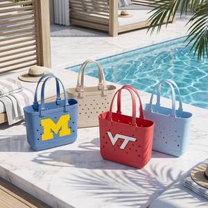 Bolso de <span class=keywords><strong>Playa</strong></span> Personalizado de EVA, Bolso de Goma EVA, Bolso Tote de Goma Personalizado, Venta al por Mayor, Impermeable, Regalos de Verano DIY - Product Image 2
