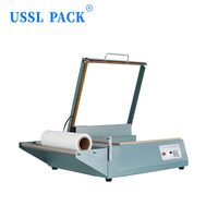 Scelleuse manuelle BSF-501 pour film rétractable en L, idéale pour l'emballage de boîtes de détail et la scellage de petits emballages.