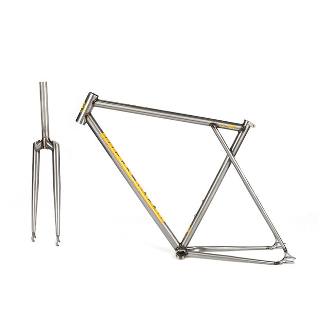 FM007 700C Single Speed Track Cycling Frame CrMo Steel Fixed Gear Bicycle with Front Fork Bike Parts