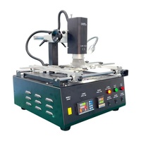 Stasiun Solder IR LW-02 untuk Komputer PC Laptop, Stasiun Rework BGA Inframerah untuk Chip, Stasiun Desoldering dan Reballing