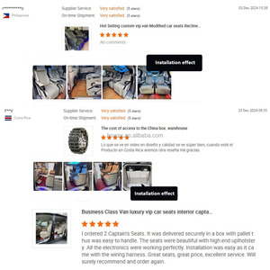 Auto eléctrico personalizado de fábrica Mercedes Sprinter Van Vip clase modificado barato Alphard Toyota cuero capitán asientos de coche - Product Image 5
