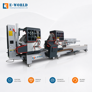 Scie à découper en acier inoxydable à double tête EWORLD avec moteur PLC, haute précision, garantie 1 an - Product Image 1