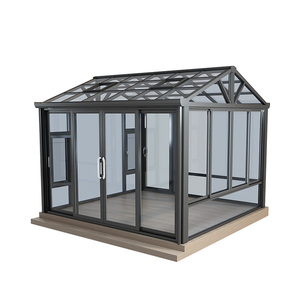 Veranda Prefabbricata Moderna per Esterni <span class=keywords><strong>con</strong></span> <span class=keywords><strong>Vetro</strong></span> Laminato, Durevole, a Risparmio Energetico, Facile da Installare - Product Image 2