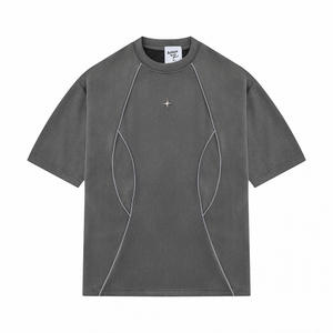 Camisetas Personalizadas XF8065 con Tinte para Prendas, Lavado Vintage, Estilo Urbano, Camiseta con Rayas, Lavado Mineral, Camisetas Personalizadas - Product Image 6