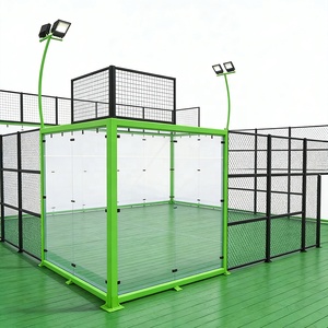 Terrain de tennis de haute qualité avec tente en PVC imperméable et durable pour événements sportifs en plein air, terrain de padel panoramique, terrains de padel professionnels - Product Image 6