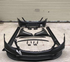 ชุดแต่งรอบคันสำหรับ Mercedes-Benz W222 S-Class S400 S450 รุ่น W222 อัพเกรดสไตล์ WALD ชุดแต่งกันชนหน้าและหลังพร้อมสปอยเลอร์ - Product Image 2
