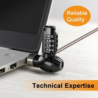 Kunci Laptop Universal untuk Notebook, kompatibel dengan Noble Wedge Nano k-slot untuk HP Dell Microsoft dan lain-lain