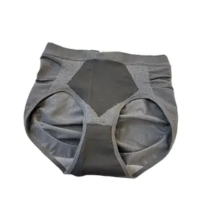 Women'S Bamboo Charcoal Nanofiber Menstrual Pants High-Rise Menstrual Pants Period Panties
