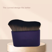 Outil de maquillage rapide pour pinceau de fond de teint pour cheveux doux haute couture pour correcteur de poudre multicolore