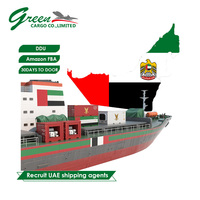 Ddp expédition agent en douane entreprises de logistique expédition à bas prix de la Chine aux Émirats arabes unis Service de courrier Dubai mer Ddp expédition coût du fret