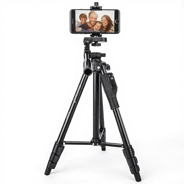 YUNTENG VCT-1368RM Mobile Phone for Remote Control Tripod Mirrorless Digital Camera Video Bubble Level No Lock Type None