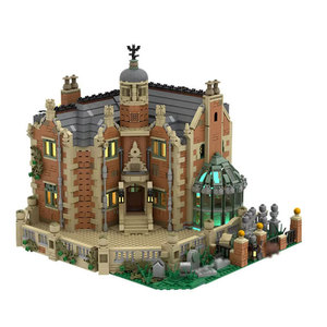 <span class=keywords><strong>Venta</strong></span> caliente transfronteriza: Bloques de construcción de partículas pequeñas de plástico ABS MOC-54244 para arquitectura de escenas callejeras temáticas de la luna llena. - Product Image 5