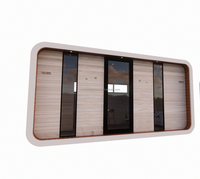 Cabines de jardin en acier moderne, vente directe de l'UE, maisons préfabriquées, énergie solaire, caractéristiques écologiques pour le salon, la chambre à coucher