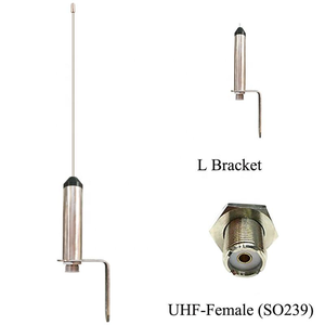 เสาอากาศวิทยุ VHF 156-163MHz สำหรับเรือเดินทะเล ขนาด 990 มม. 6.5dBi กำลังขยายสูง ผลิตจากสแตนเลส สำหรับการสื่อสารระหว่างเรือและเรือเดินสมุทร - Product Image 2