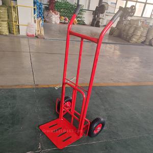 Carretilla de Mano de Acero de Alta Resistencia con Capacidad de 250 kg, Carretilla de Mano para Mover Mercancías en Almacenes HT1827, Carretillas de Mano de Acero Metálico - Product Image 5