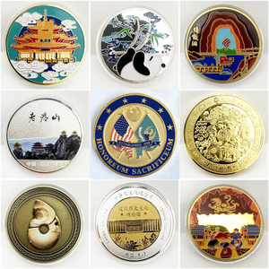 Özel hatıra meydan sikke 3CM 4CM altın gümüş antika kaplama demir çinko alaşım pirinç bakır hatıra Metal sikke - Product Image 2