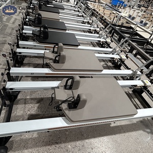 Cama de <span class=keywords><strong>Pilates</strong></span> Biomecánica Queenlife Elite Performance <span class=keywords><strong>Pilates</strong></span> Reformer V2 Max con Barra de Precisión para Entrenamiento <span class=keywords><strong>Stott</strong></span> <span class=keywords><strong>Pilates</strong></span> - Product Image 3
