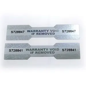 Custom OEM <strong>Void</strong> if Tampered <strong>Open</strong> <strong>Void</strong> Tamper Evident <strong>Label</strong> <strong>Security</strong> Printing Seal <strong>Label</strong> Tamper Proof Warranty Sticker - Product Image 4