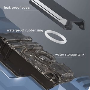 Pistolet à eau géant électrique automatique 850CC à vente chaude, portée jusqu'à 30 pieds, pistolet à eau pour adultes et enfants - Product Image 2