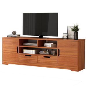 Mueble de <span class=keywords><strong>TV</strong></span> Moderno y Sencillo de Estilo Nórdico, Combinado con Mesa de Centro de <span class=keywords><strong>Madera</strong></span> para el Hogar, Sala de Estar, Dormitorio, Apartamentos Pequeños, Hecho con Paneles - Product Image 5