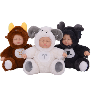 Bambole <span class=keywords><strong>di</strong></span> peluche morbide <span class=keywords><strong>di</strong></span> alta qualità adorabili 12 bambole zodiacali Comfort giocattoli per bambini per bambini - Product Image 1