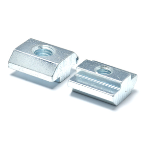 Écrou en T traité au <span class=keywords><strong>zinc</strong></span> offrant un support précis du <span class=keywords><strong>profil</strong></span> linéaire transversal - Product Image 2