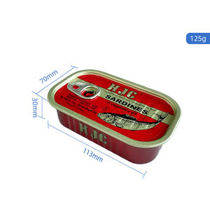 Scatole Metalliche per Alimenti in Scatola: Tonno, Sgombro e Pesce in Olio - Lattine Vuote in Latta di Grado Alimentare - Product Image 2