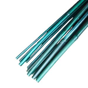 1.5 M prix de gros pas cher piquets de bambou teints en vert pour la décoration de <span class=keywords><strong>jardin</strong></span> de plantes (250 pièces) - Product Image 1