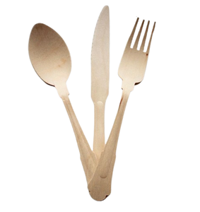 Vaisselle de mariage, ensembles de couverts de haute qualité, couverts en bois avec poignée design pour les fêtes de mariage - Product Image 5