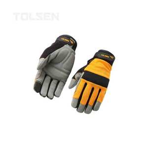 TOLSEN 45044 Xl Comfortable Mechanical Safety <strong>Hand</strong> Work <strong>Gloves</strong> - Product Image 4
