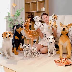 Gerçekçi dalmaçyalı çoban köpeği köpek figürinler yüksek kalite ODM peluş evcil OEM Miguroway köpek oyuncak pamuk ve kumaştan yapılmış - Product Image 2