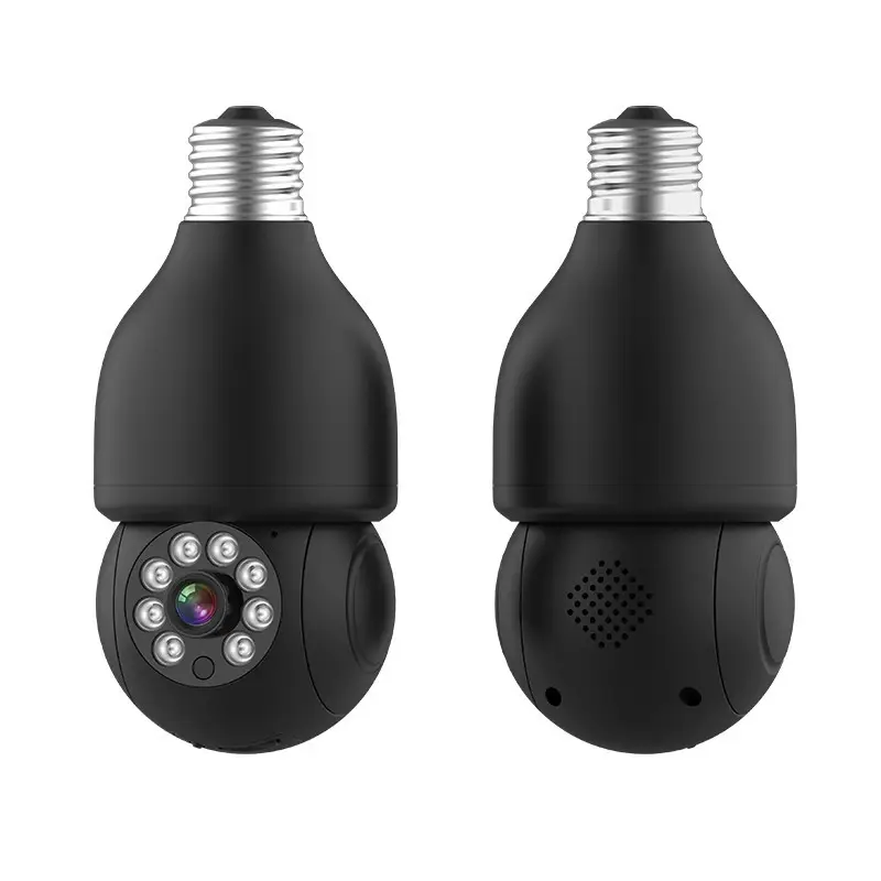 wireless home security bulb camera 5G sim card hd 1080p cctv camera de surveillance network camara de seguridad dual light led