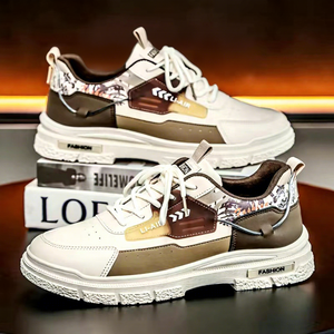 Nouvelle Tendance Mode 2025 : Chaussures de Skateboard Homme d'Extérieur Imperméables, Résistantes à l'Usure et Antidérapantes pour le Sport, les Loisirs et le Travail - Idéales pour le Printemps - Product Image 4