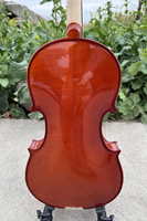 Sinomusik Pulvérisation Rouge Brun Tout Viola Solide 14-16 "Taille Instrument à Cordes de Haute Qualité Étiquette Personnalisée à Prix Pas Cher d'Usine